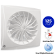 Badkamer ventilator Blauberg Sileo - Ø 125mm - MET TIMER + VOCHTSENSOR (SILEO125H)thumbnail