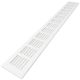 Ventilatiestrip aluminium LxH 500 x 60mm (G61-5006W) - WIT RAL9010thumbnail