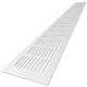 Ventilatiestrip aluminium LxH 800 x 80mm (G61-8008W) - WIT RAL9010thumbnail