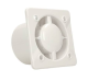 Pro-Design badkamer/toilet ventilator - MET TIMER (KW125T) - Ø125mm - vlak kunststof - witthumbnail