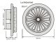 Verstelbaar kunststof ventilatierooster - Multi-fit thumbnail