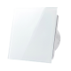 Whisper Pro-Design badkamerventilator - Ø100mm - aan/uit - vlak glas - mat witthumbnail