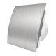 Whisper Pro-Design badkamerventilator - Ø100mm - aan/uit - gebogen kunststof - zilverthumbnail