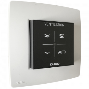 Duco bedieningsschakelaar RF batterij - Zwart