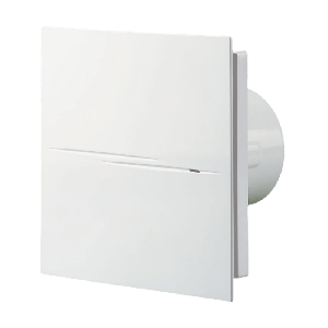 [TweedeKans] Design badkamerventilator Blauberg Sileo - Ø 100mm - MET TIMER + VOCHTSENSOR
