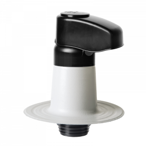 Kabeldoorvoer dubbelwandig - Ø 60mm -  PVC - platdak