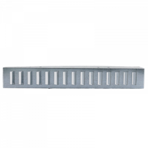 Volumeregelaar - schuin - staal - voor kanaalrooster (BxH) 425 x 125 mm Volumeregelaar - schuin - staal - voor kanaalrooster (BxH) 425 x 125 mm