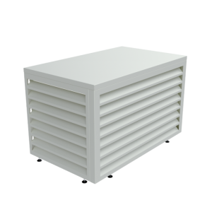 Aircover 1000 - RAL9016 - Luxe (airco) buitenunit omkasting - 100 x 65 x 50 cm Aircover 1000 - RAL9016 - Luxe (airco) buitenunit omkasting - 100 x 65 x 50 cm