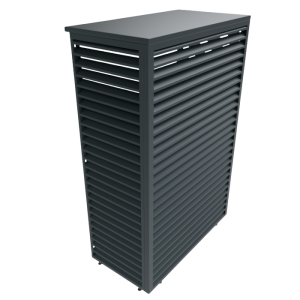 Aircover Sky - RAL7016 - Luxe (airco) buitenunit omkasting - 120 x 160 x 65 cm