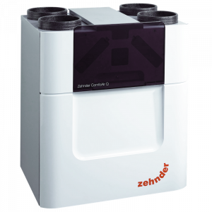 Zehnder Stork ComfoAir Q350 WTW unit NL R VV ST RF - Rechteruitvoering - Met voorverwarmer - RF voorbereid