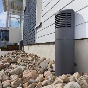 Ventilatieschacht Ross - kelderventilatie - Ø 125mm - Gebroken wit Ventilatieschacht Ross - kelderventilatie - Ø 125mm - Gebroken wit