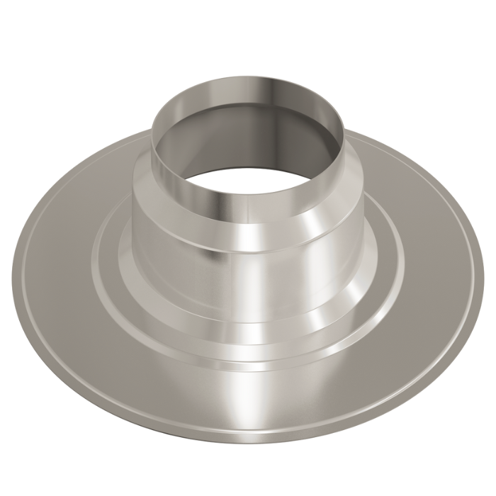 Ubbink Multivent 166 Plakplaat voor  ventilatiepijp - plat dak