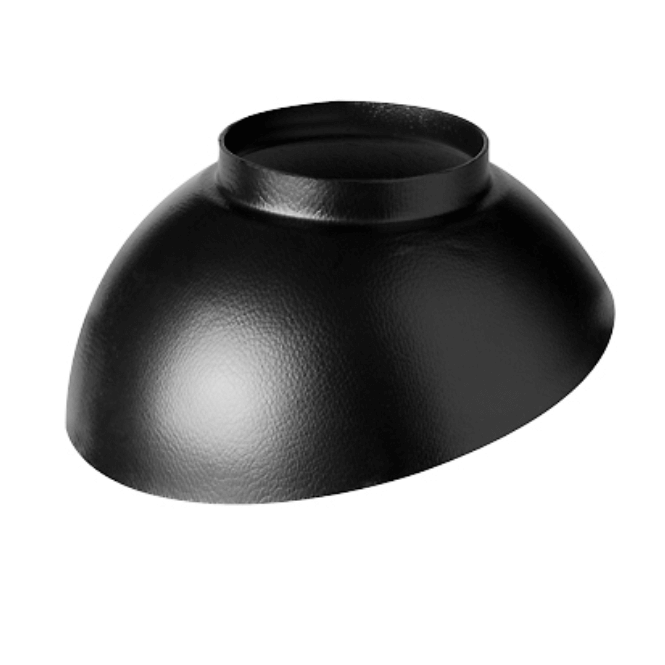 Schaal 110 zwart voor vlak-hellend dak 5 - 25 graden (0544183)