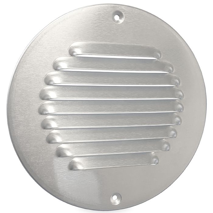 Aluminium rond schoepenrooster ALU opbouw - 150mm (1-R150A)