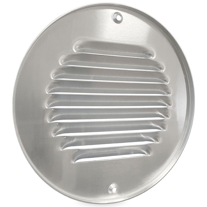 Aluminium rond schoepenrooster ALU opbouw - 150mm (1-R150A)
