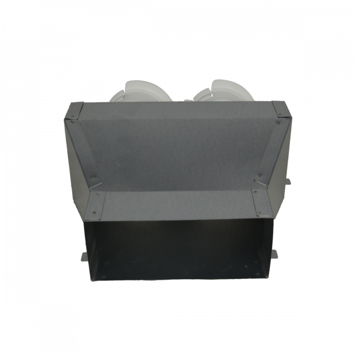 Verloop Click Fix 2xø90 - 70x170mm