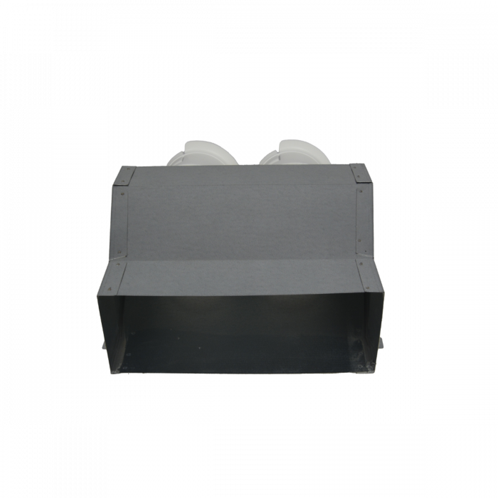 Verloop Click Fix 2xø90 - 80x220mm Verloop Click Fix 2xø90 - 80x220mm