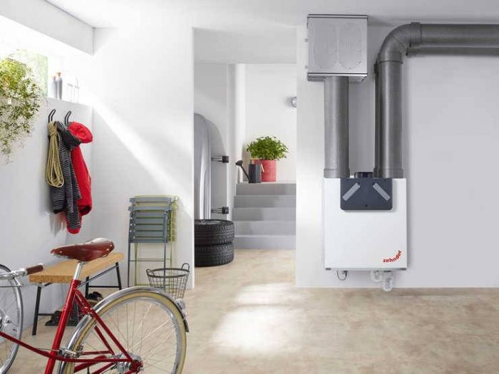 Zehnder Stork ComfoAir E300 RH RF WTW unit - luchttoevoer rechts - randaarde stekker - RF voorbereid - met voorverwarmer - 300 m3/h Zehnder Stork ComfoAir E300 RH RF WTW unit - luchttoevoer rechts - randaarde stekker - RF voorbereid - met voorverwarmer - 300 m3/h