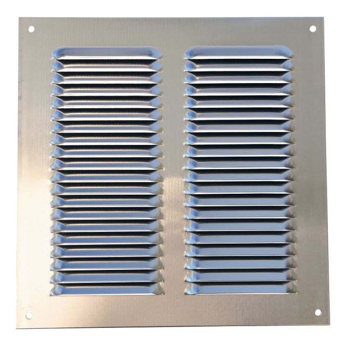 Buitenluchtrooster aluminium 250 x 250mm (1L-2525A)