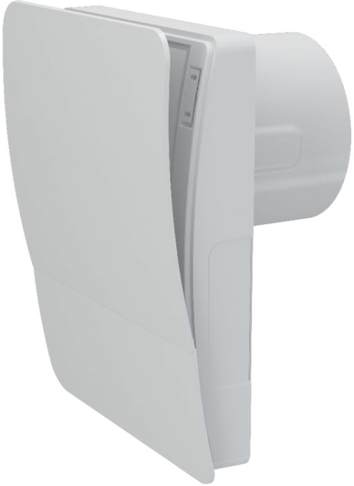 [TweedeKans] Design badkamerventilator 97 m3/h - Ø100mm - MET TIMER & VOCHTSENSOR (CABRIO100H)