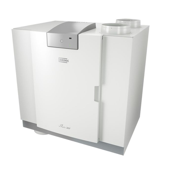 Brink Flair 300 plus WTW unit - 2b/2o linkeruitvoering - 300 m3/h Brink Flair 300 plus WTW unit - 2b/2o linkeruitvoering - 300 m3/h