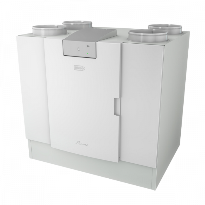 Brink Flair 600 WTW unit - 4b linkeruitvoering - met enthalpiewisselaar - 600 m3/h
