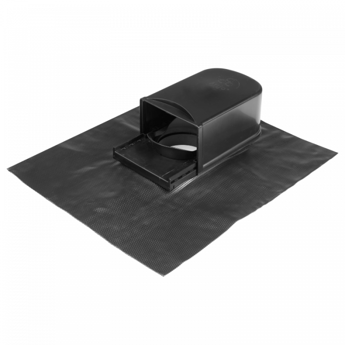 Anjo Roofport Max - Ø 125mm - Kabeldoorvoer - Zwart