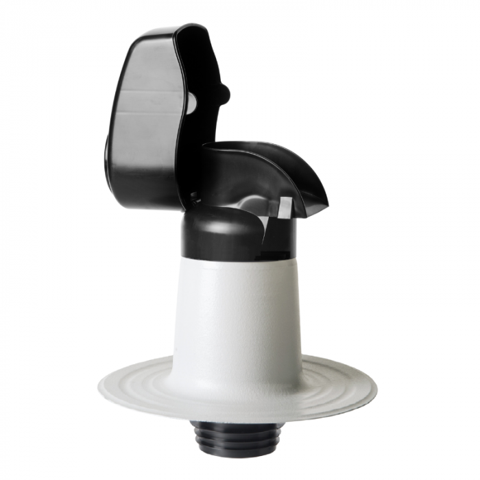 Kabeldoorvoer dubbelwandig - Ø 100mm - PVC-coating - platdak Kabeldoorvoer dubbelwandig - Ø 100mm - PVC-coating - platdak