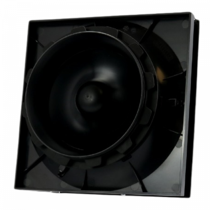 Renson Aeroo Designventiel vierkant - kunststof Ø125mm - RAL9005 Renson Aeroo Designventiel vierkant - kunststof Ø125mm - RAL9005