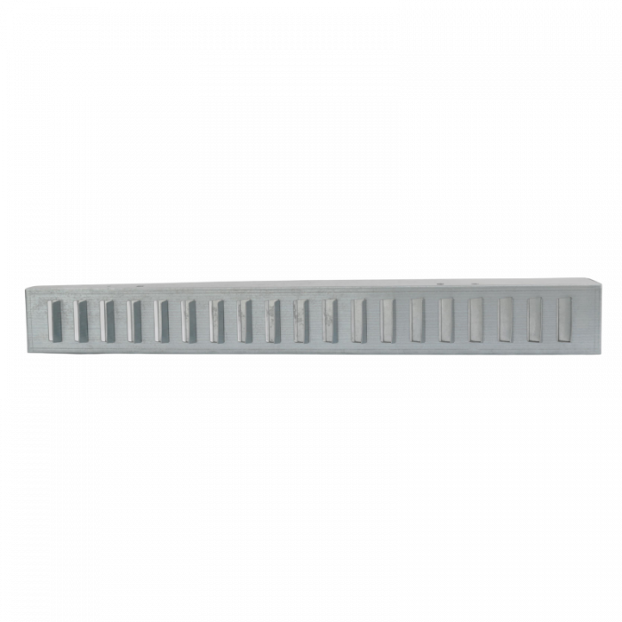 Volumeregelaar - schuin - staal - voor kanaalrooster (BxH) 525 x 75 mm Volumeregelaar - schuin - staal - voor kanaalrooster (BxH) 525 x 75 mm