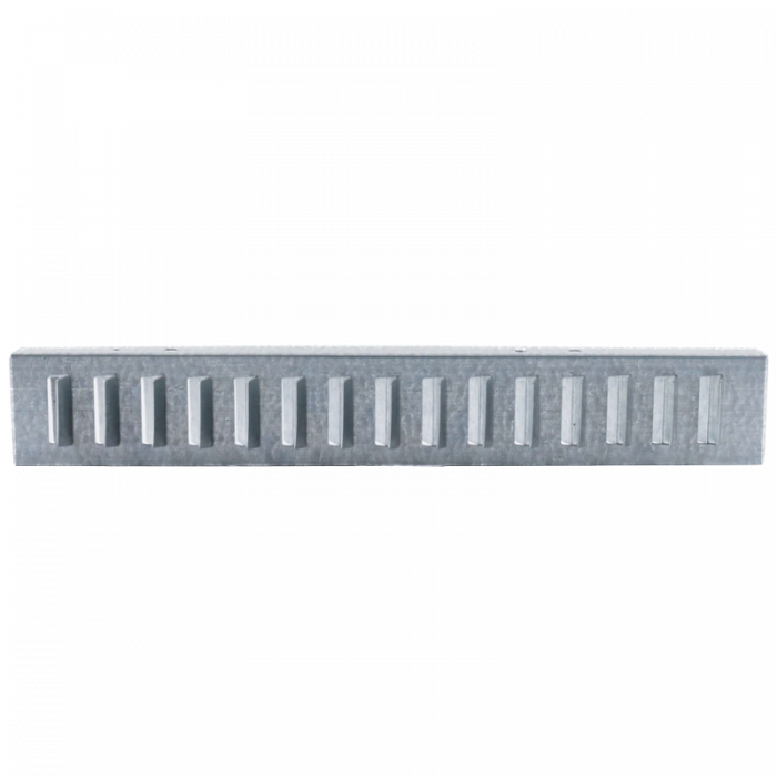 Volumeregelaar - recht - staal - voor kanaalrooster (BxH) 625 x 125 mm Volumeregelaar - recht - staal - voor kanaalrooster (BxH) 625 x 125 mm