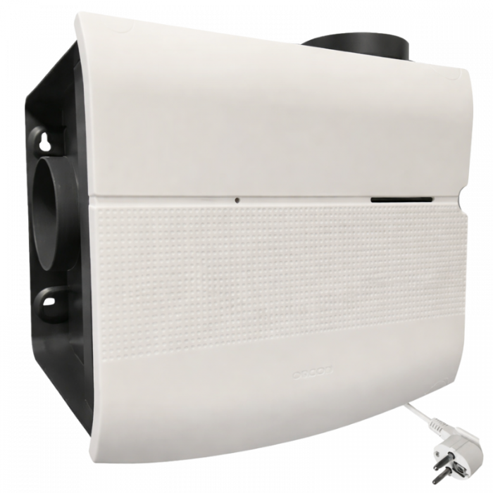Orcon MVS-15R woonhuisventilator - 550 m3/h - randaarde - geschikt voor RF bediening Orcon MVS-15R woonhuisventilator - 550 m3/h - randaarde - geschikt voor RF bediening