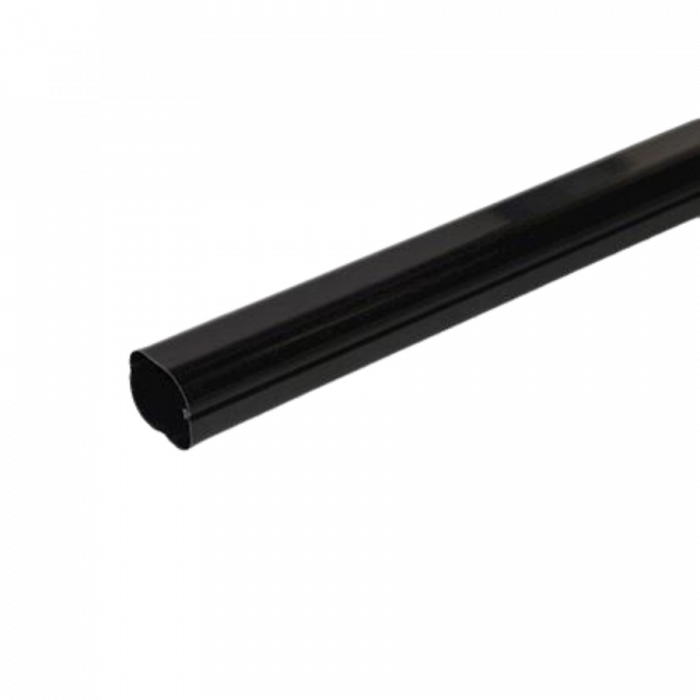 Airco leidinggoot 1,5 meter - PVC - ZWART