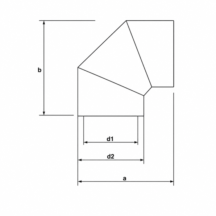 Ubbink Aerfoam - Geïsoleerd leidingsysteem bocht 90° - Ø125mm - 0188263 Ubbink Aerfoam - Geïsoleerd leidingsysteem bocht 90° - Ø125mm - 0188263