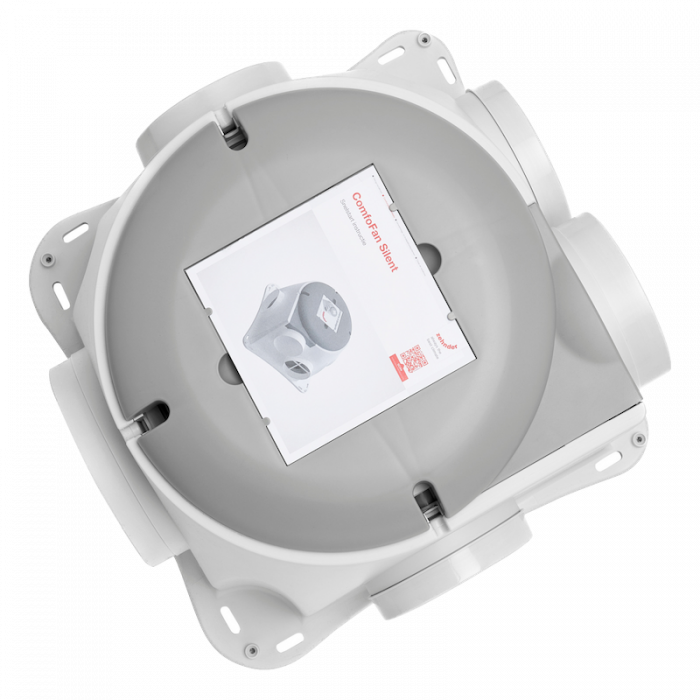 Zehnder Woonhuisventilator Comfofan Silent 460 m3/h met vochtsensor (Perilex) - 458005606