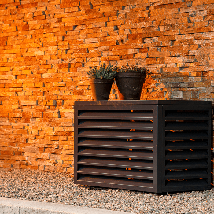 Aircover 1000 - RAL7016 - Luxe (airco) buitenunit omkasting - 100 x 65 x 50 cm Aircover 1000 - RAL7016 - Luxe (airco) buitenunit omkasting - 100 x 65 x 50 cm