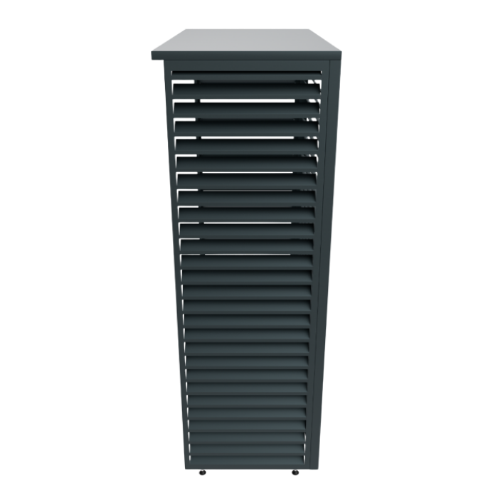 Aircover Sky - RAL7016 - Luxe (airco) buitenunit omkasting - 120 x 160 x 65 cm
