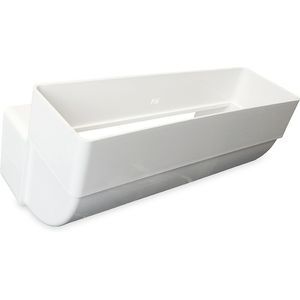 Kunststof verticale bocht 90° voor kanaal 220 x 90mm