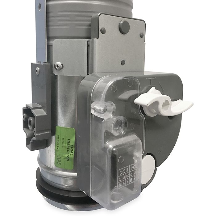 Brandklep Ø 150mm, handbediening met smeltlood bij 72°C + veer