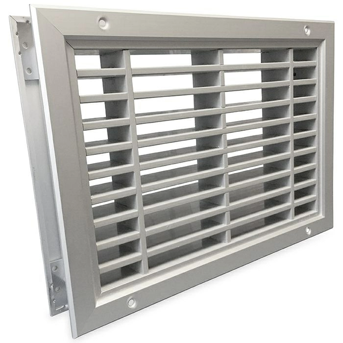 Brandwerend deurrooster 400 x 200mm (binnendeur toepassing)