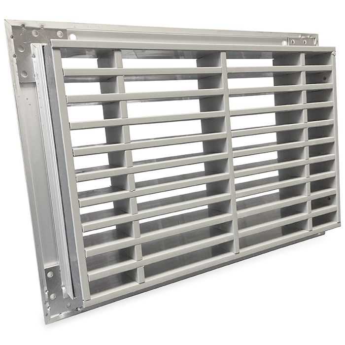 Brandwerend deurrooster 300 x 200mm (binnendeur toepassing)