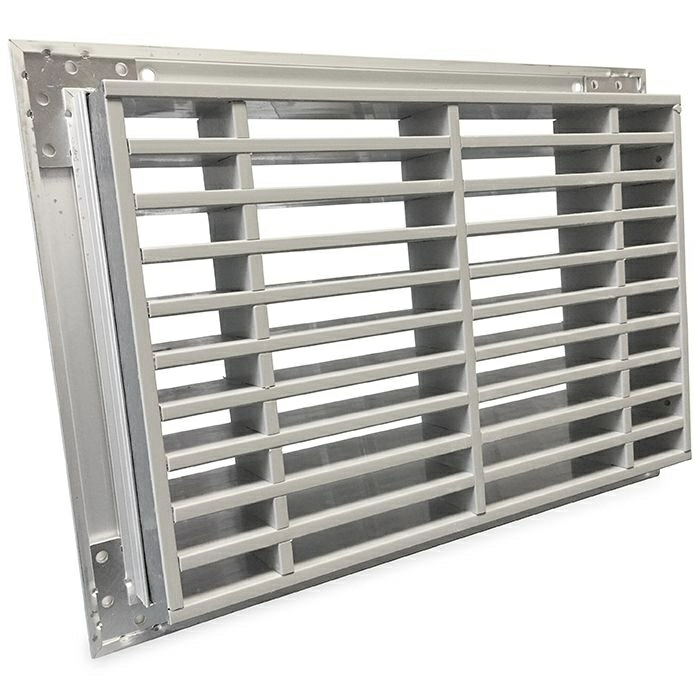 Brandwerend deurrooster 400 x 200mm (binnendeur toepassing)