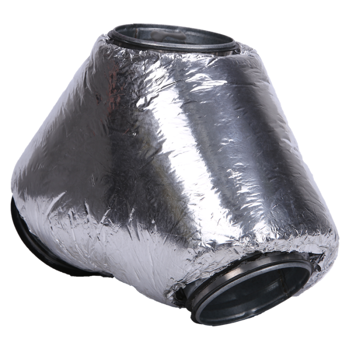 Easy-Jack isolatie voor Y-stuk (broekstuk) 45º - Ø200mm - dikte 25mm Easy-Jack isolatie voor Y-stuk (broekstuk) 45º - Ø200mm - dikte 25mm