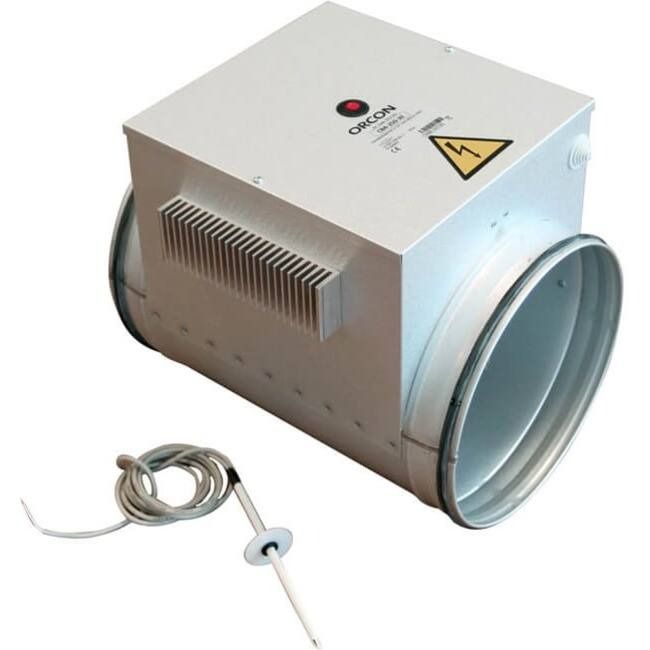 Orcon CBA-160-18 Naverwarmer 0-10V rond 160mm  1,8kW - 230V