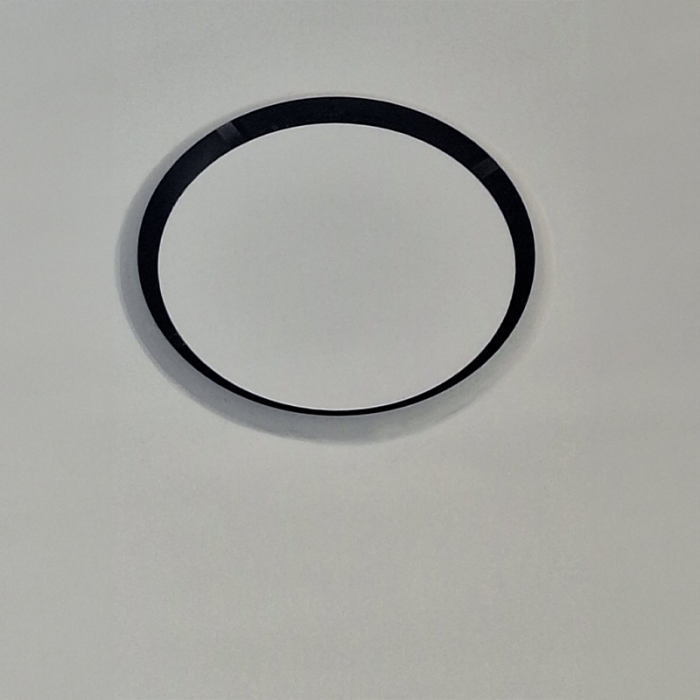 Whisper instucbaar designventiel - ROND - 125mm - toevoer/afvoer - Wit - met plenumbox