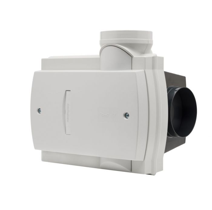 Orcon Compact 10RHP met vochtsensor RFT bediening & Perilex stekker Stille ventilatie voor