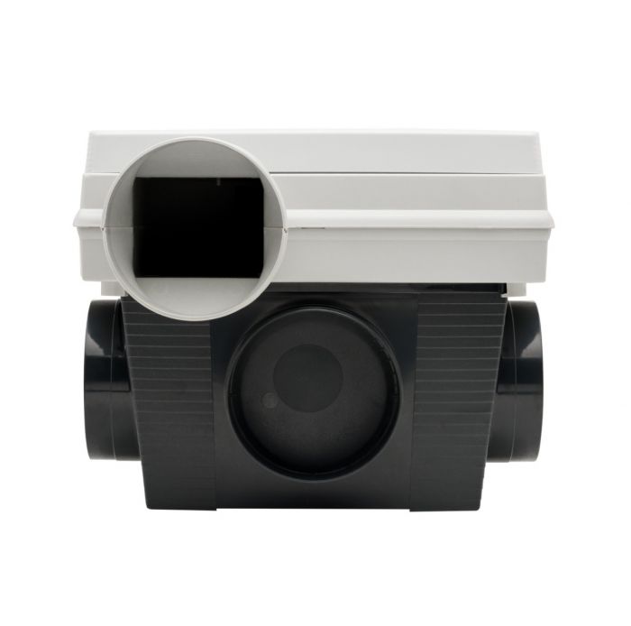 Orcon Compact 10RHP met vochtsensor RFT bediening & Perilex stekker Stille ventilatie voor