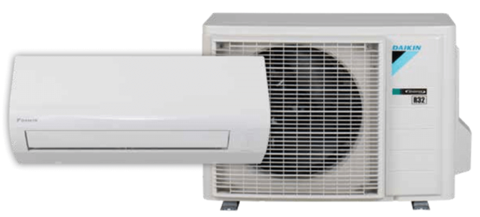 Daikin airco wandmodel - Sensira - set binnen/buiten unit 3,5 Kw - R32 Daikin airco wandmodel - Sensira - set binnen/buiten unit 3,5 Kw - R32
