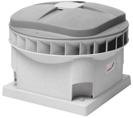 Dakventilator Zehnder Comforoof MX manual 110D incl. werkschakelaar (2005 m3/h, 400V, gelijkstroom)