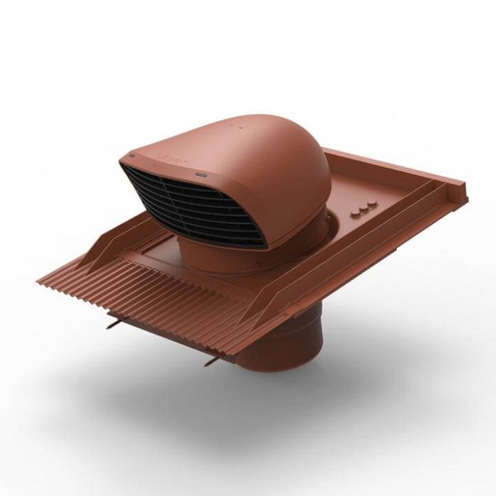 Renson design dakdoorvoer 150/160mm - universeel voor schuin dak - Terra